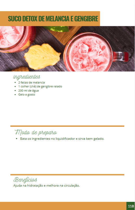 suco detox melancia